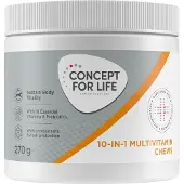 Concept for Life 10 i 1 Multivitamintilskudd Chews - 270 g