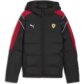 Puma Scuderia Ferrari Sportswear MT7 Puffer Jacket Youth, Clothing, Black, 6-7Y