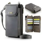 CASEME Me40 Universal RFID-skulderveske - 4-7.5 - Kaffe