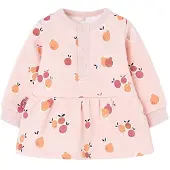 Boboli Fleece Flame Kjole Med Lange Ermer