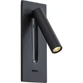 QAZQA Moderne vegglampe svart inkl. LED - Plaza