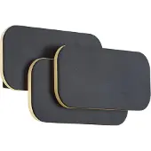 QAZQA Moderne vegglampe svart inkl. LED 3-trinns dimbar - Dias