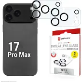 Displex kamerabeskyttelsesglass Apple iPhone 17 Pro Max, 2 stk