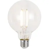 Luumr Smart E27 dimbar LED-pære G95 klar 7W 806 lm 2700-6500K Zigbee
