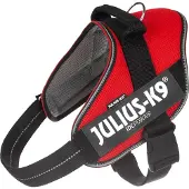 JULIUS K-9 K9 IDC POWAIR sele, Str.: 2, rød, 71-96 cm