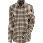 Härkila Fjell L/S Skjorte Dame Dark olive check, XL