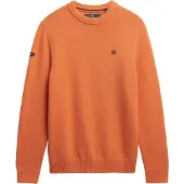 Superdry for man. M6110717A Orange Preppy Cotton Jumper (XL), Casual