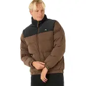Rip Curl Fade Out Cord Puffer Jakke brun