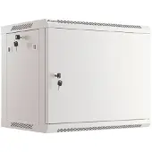 Lanberg WF01-6409-00S rackskap 9U 19 600x450, veggmontert, grå