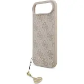 GUESS iPhone Air 4G Charm Hybrid-deksel - MagSafe-kompatibel - Rosa
