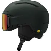 Salomon Driver Pro Sigphoto MIPS, Skihjelm med Visir, Green Gables