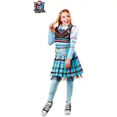 Rubies Kostymer - Monster High Frankie Stein Deluxe - - 9-10 år (134-140) - Kostymer
