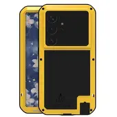 Love Mei Samsung Galaxy S25 Ultra Powerful Hybrid-deksel - Gul