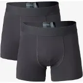 MM Sports Boxer 2-Pack - Black/White - L