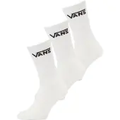 Vans Classic Crew 3 Pack Socks hvit