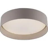 Schöner Wohnen LED-taklampe TAVOLI, beige, Ø 29 cm, metall, CCT, dimbar