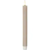Star Micronics LED antikke stearinlys beige 2st 25cm