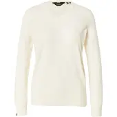Superdry for woman. W6110644A Classic beige jumper (M), Casual, Acrylic