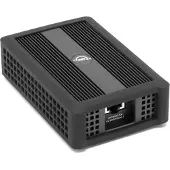 OWC - Nettverksadapter - Thunderbolt 3 - 10Gb Ethernet x 1 + Thunderbolt 4 x 1 - sølv, svart
