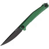 Real Steel Teres Linerlock Green