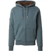 Superdry Borg Lined Genser Med Hel Glidelås