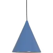 Aldex Hengelampe Form, røykblå, metall, Ø 24 cm, kjegleformet, E27