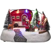 Konstsmide Camping med campingvogn Juledekorasjon 6 LED 3xAA