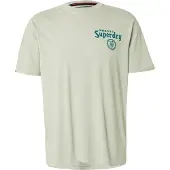 Superdry for man. M1012248A Tokyo Narrative Loose T-shirt grey greenish grey (S), Casual, Cotton, Short sleeve