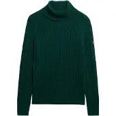 Superdry Slouchy Cable Genser Med Høy Hals