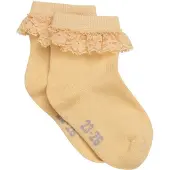Minymo Sokker - Blonder - Straw - - 23/26 - Sokker