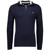Superdry for man. M6110706A Jumper Half Zip navy (XXL), Casual, Cotton
