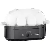 Cloer 6080 - Eggkoker - 350 W - sort