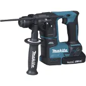Makita DHR171RAJ - Roterende hammer - trådløs - SDS-plus - 1.2 joule - 2 batterier - 18 V