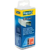 Rapid Staples pl.box 53/12 5000 stk.