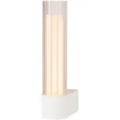 SLV LED-vegglampe til bad, Lygant single, hvit, aluminium