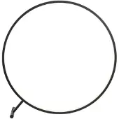 Paul Neuhaus LED-gulvlampe Hula CCT med fjernkontroll Ø 80 cm