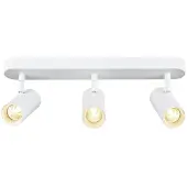 SLV LED-downlight Noblo, 2.700 K, hvit, lengde 40 cm