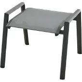 Siena Garden Siena Tauro S83266 hage-/ute stol i aluminium antrasitt (matt), grå