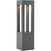 Arcchio LED-pullertlampe Lienna, 60 cm, grå, metall, IP65