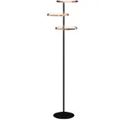 Stars of Light LED-gulvlampe Estrella bronse/svart 160 cm