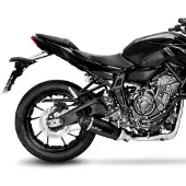 Leovince Evo Yamaha Mt-07 14361e Carbon Ikke-homologisert Komplett Eksosanlegg