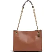 Lauren Accesorios for woman. 431980173001 Brown Bradley Leather Bag (OSFA), Beige, Casual