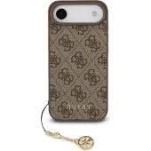 GUESS iPhone Air 4G Charm Hybrid-deksel - MagSafe-kompatibel - Brun