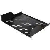 Equip EZFS-19-2-80-B, Rackhylle, Sort, 2U, Tyrkia, 48,3 cm (19), 482 mm