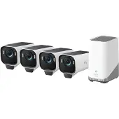 Eufy Cam S3 Pro, 4-kamerasett, sikkerhetskamera