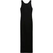 Superdry Lbd Cut-out Back Ermeløs Lang Kjole