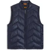BOSS for woman. 50542453 Navy Palattini Vest (46), Casual, Polyester