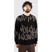 Volcom Stone Jacquard Strikket genser svart
