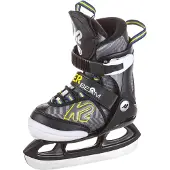K2 Skøyter m. Lys - Raider Beam Ice - Grå/Svart - - 29/34 - Skøyter