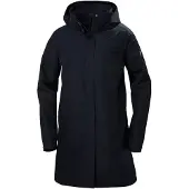 Helly Hansen Aden Long Regnkåpe, Dame, Navy